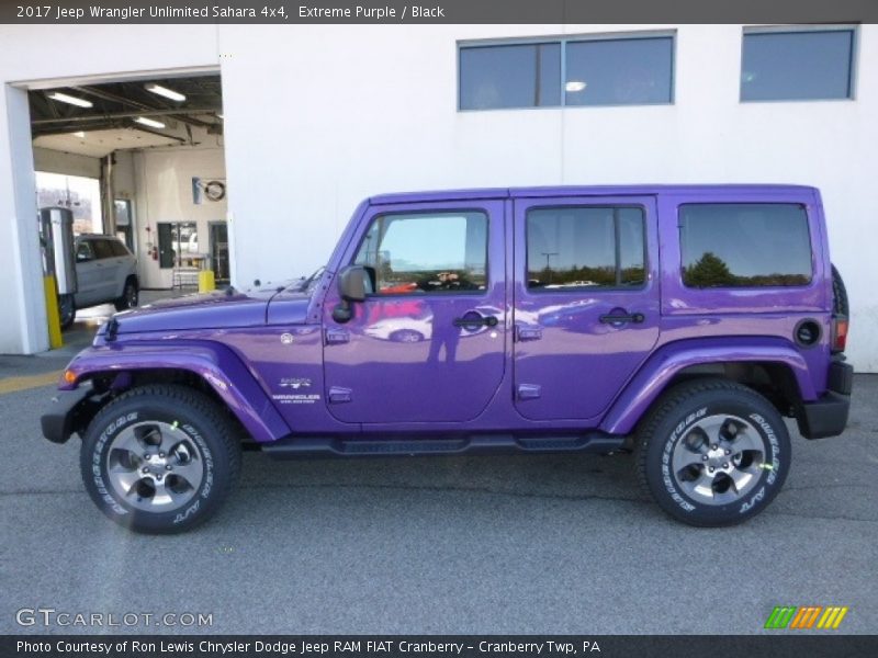  2017 Wrangler Unlimited Sahara 4x4 Extreme Purple