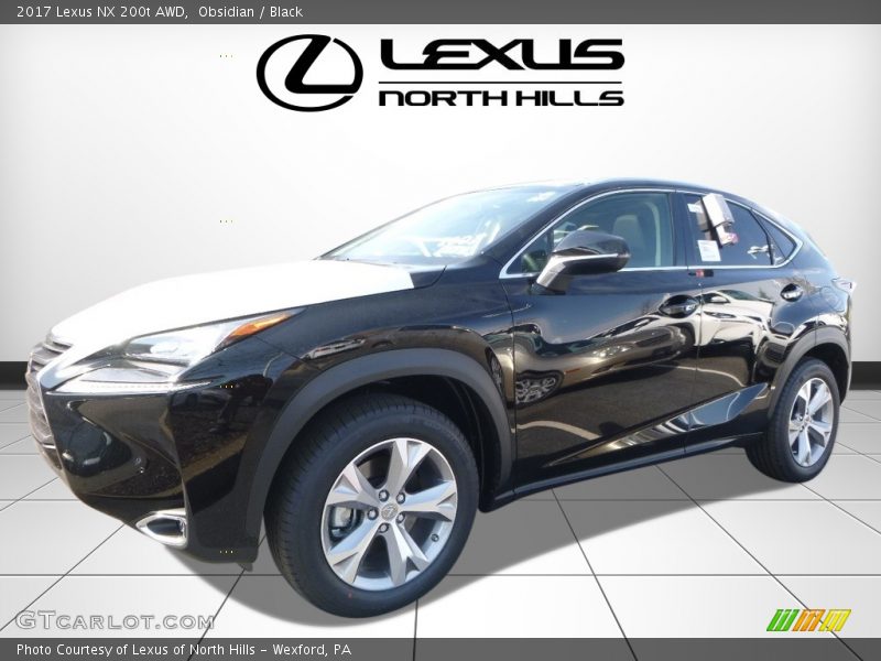 Obsidian / Black 2017 Lexus NX 200t AWD