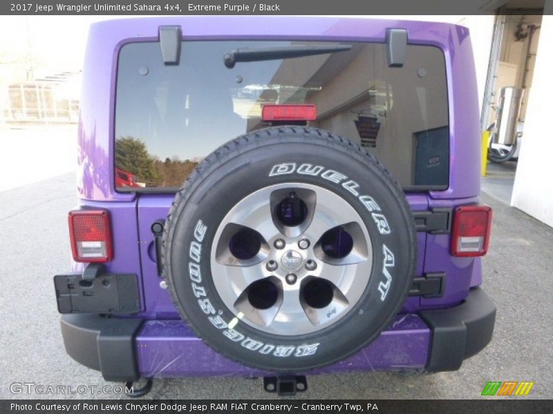 Extreme Purple / Black 2017 Jeep Wrangler Unlimited Sahara 4x4