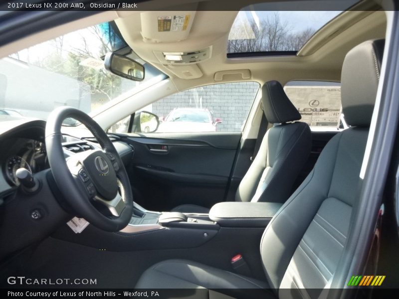 Obsidian / Black 2017 Lexus NX 200t AWD