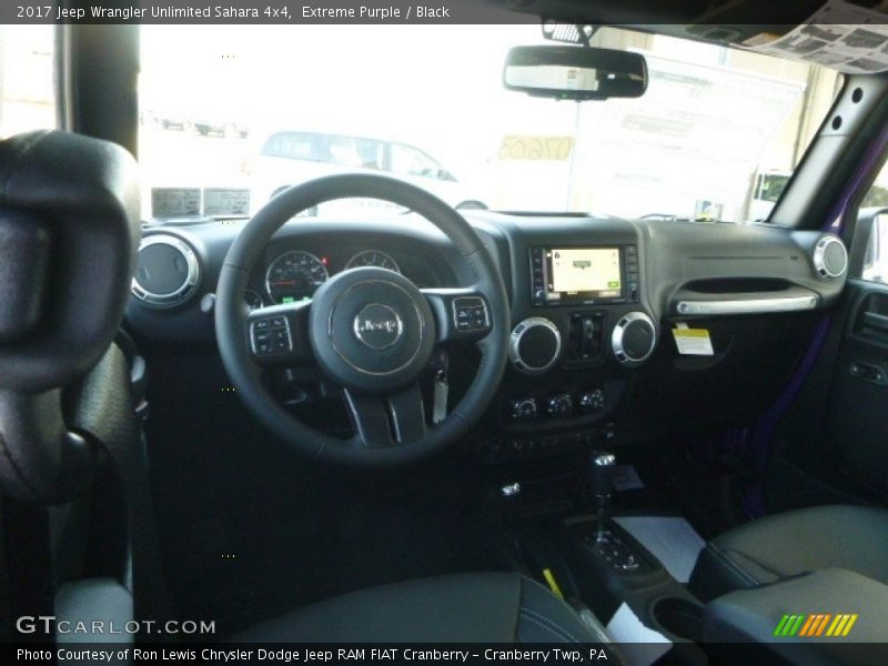Extreme Purple / Black 2017 Jeep Wrangler Unlimited Sahara 4x4