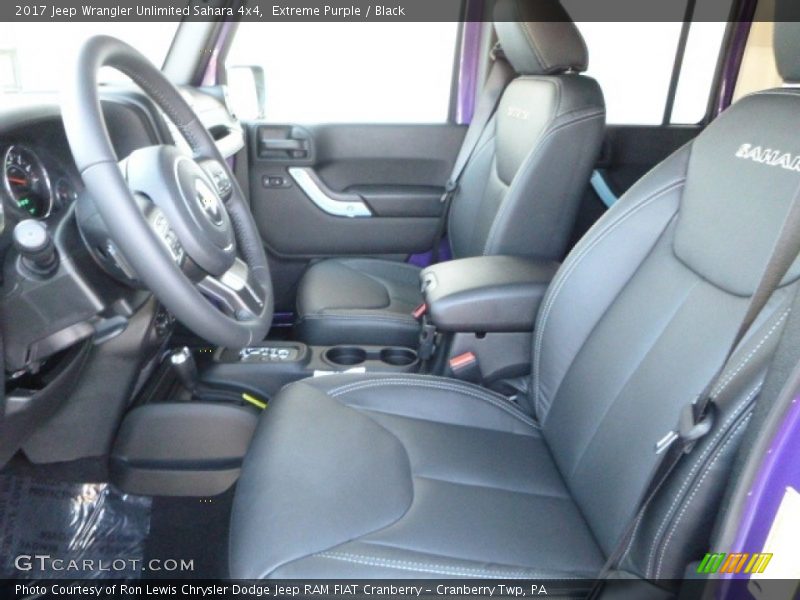 Front Seat of 2017 Wrangler Unlimited Sahara 4x4