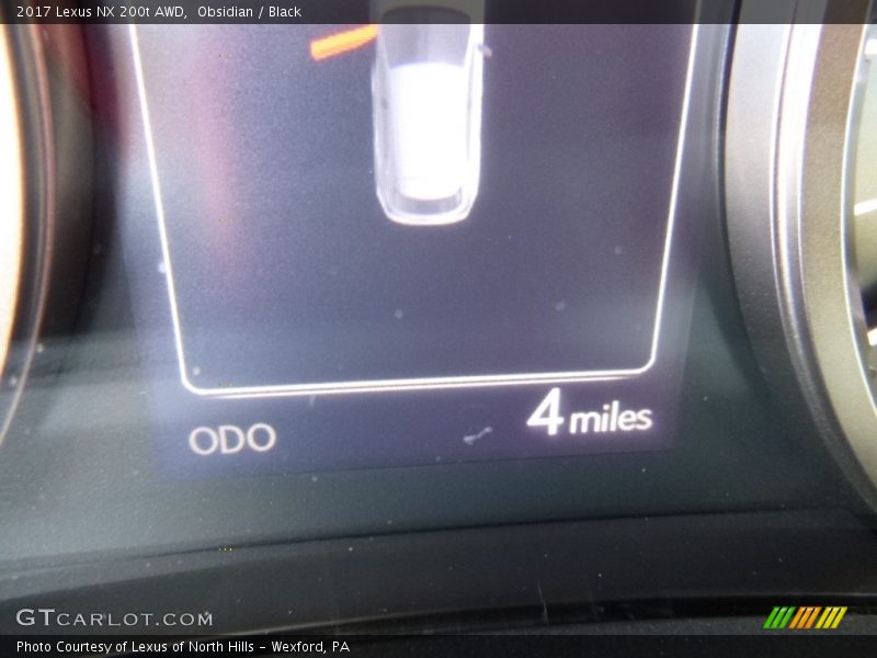Obsidian / Black 2017 Lexus NX 200t AWD