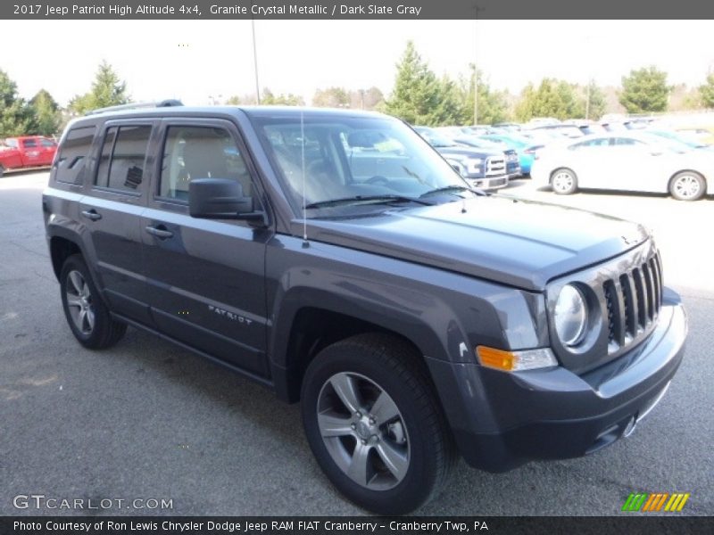 Granite Crystal Metallic / Dark Slate Gray 2017 Jeep Patriot High Altitude 4x4