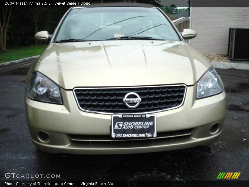Velvet Beige / Blond 2004 Nissan Altima 2.5 S