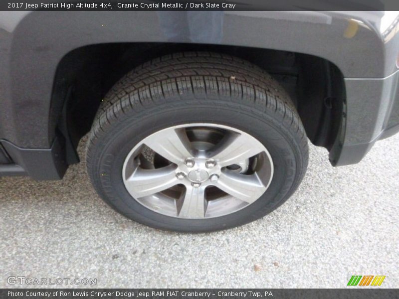 Granite Crystal Metallic / Dark Slate Gray 2017 Jeep Patriot High Altitude 4x4