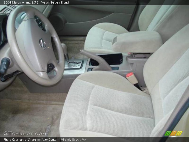 Velvet Beige / Blond 2004 Nissan Altima 2.5 S