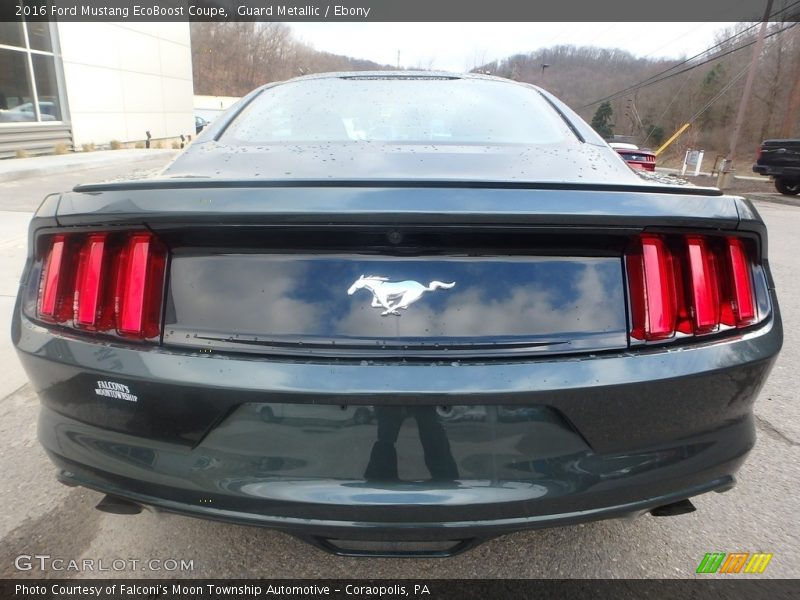 Guard Metallic / Ebony 2016 Ford Mustang EcoBoost Coupe