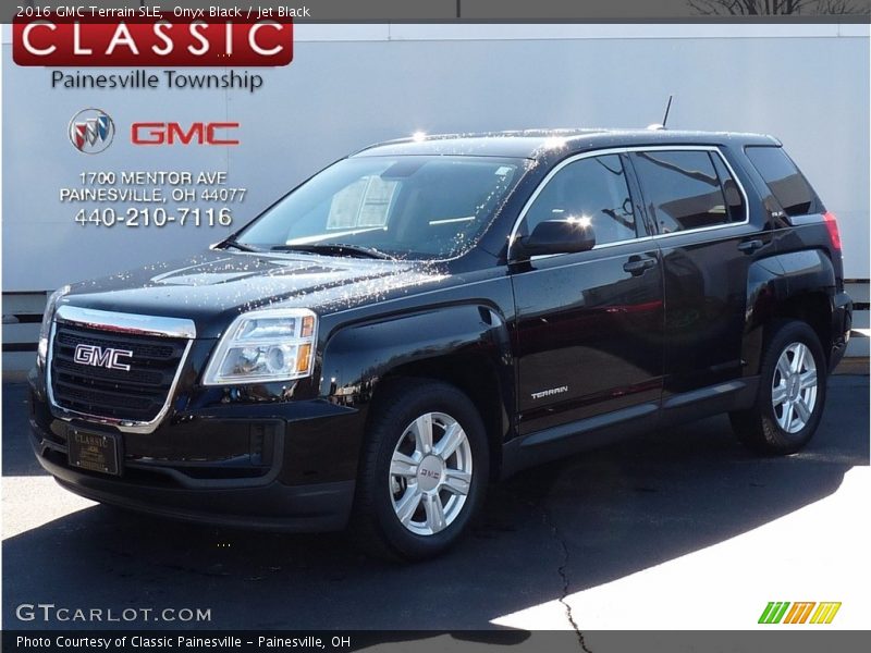 Onyx Black / Jet Black 2016 GMC Terrain SLE