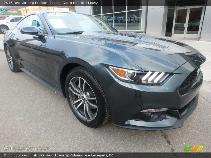 Front 3/4 View of 2016 Mustang EcoBoost Coupe
