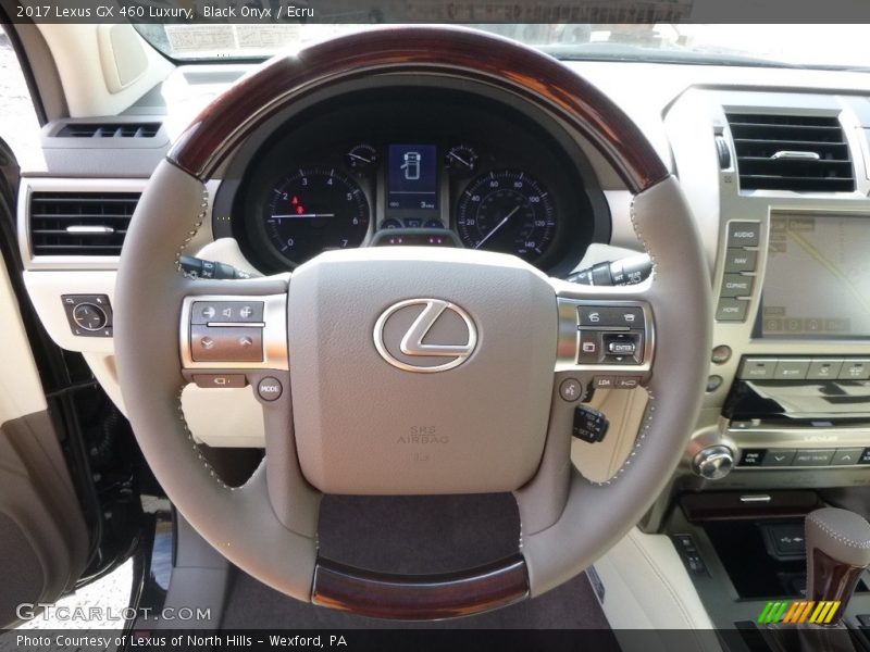 Black Onyx / Ecru 2017 Lexus GX 460 Luxury