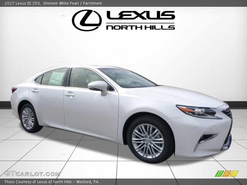 Eminent White Pearl / Parchment 2017 Lexus ES 350