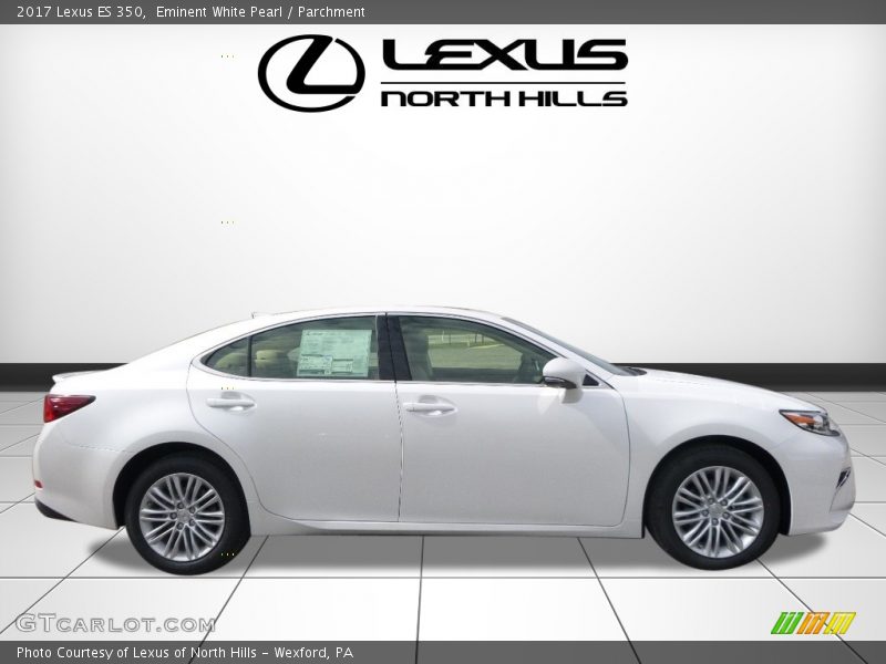 Eminent White Pearl / Parchment 2017 Lexus ES 350