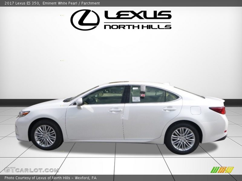Eminent White Pearl / Parchment 2017 Lexus ES 350