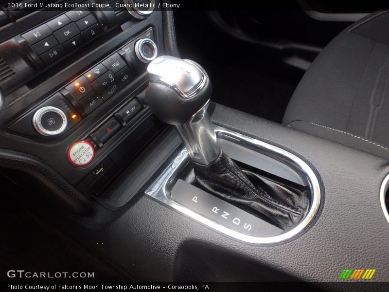 Guard Metallic / Ebony 2016 Ford Mustang EcoBoost Coupe