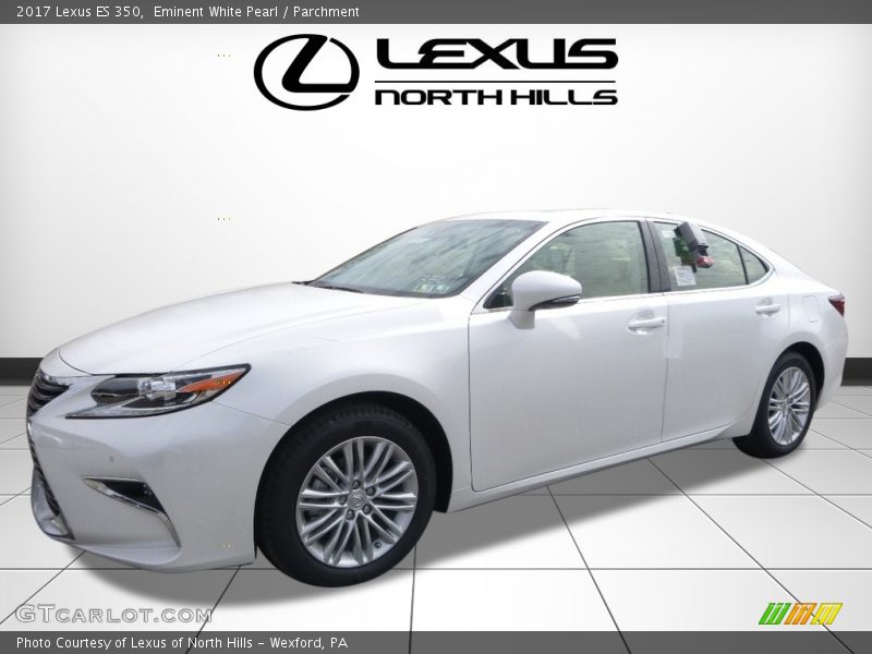 Eminent White Pearl / Parchment 2017 Lexus ES 350