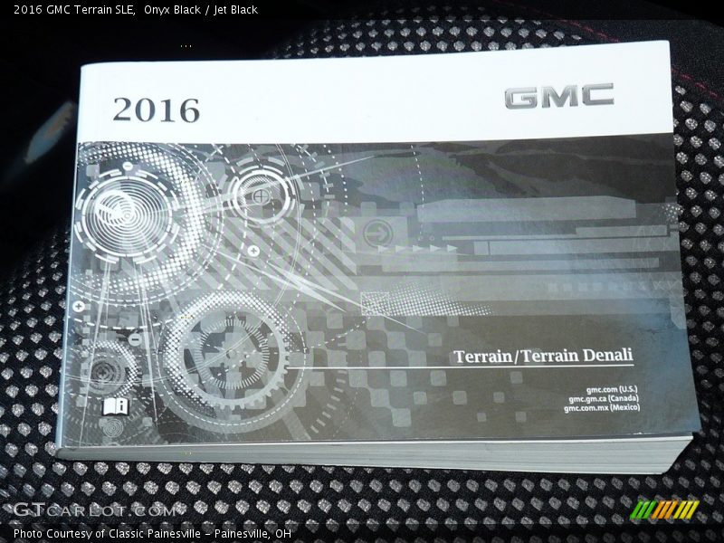 Onyx Black / Jet Black 2016 GMC Terrain SLE