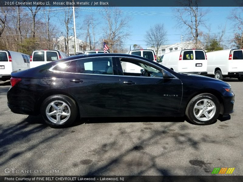 Mosaic Black Metallic / Jet Black 2016 Chevrolet Malibu LS