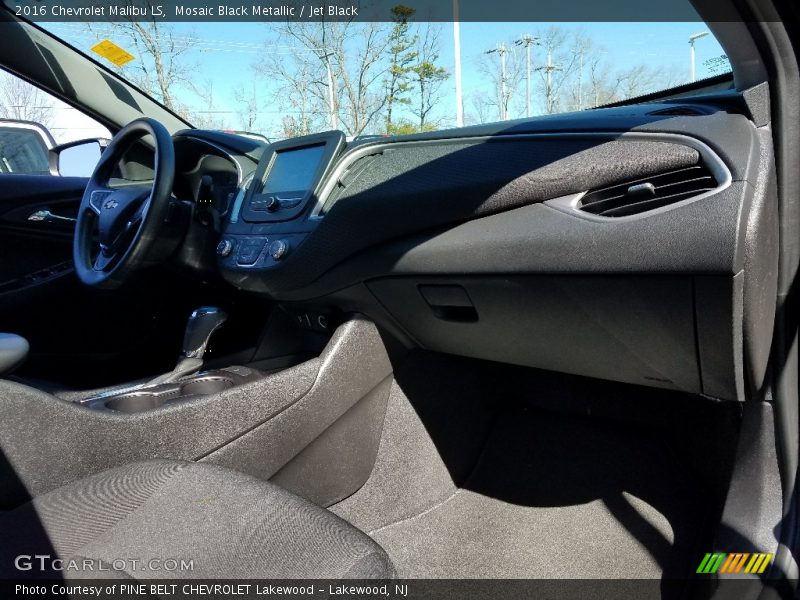 Mosaic Black Metallic / Jet Black 2016 Chevrolet Malibu LS
