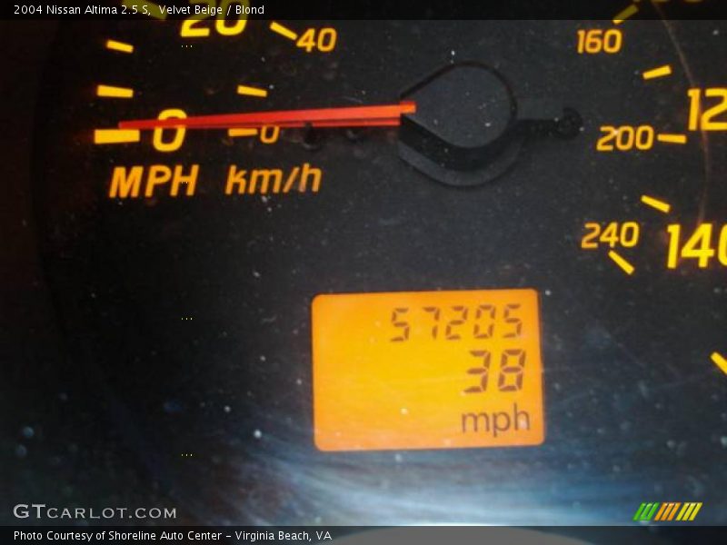 Velvet Beige / Blond 2004 Nissan Altima 2.5 S