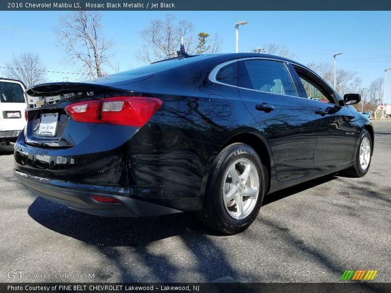 Mosaic Black Metallic / Jet Black 2016 Chevrolet Malibu LS