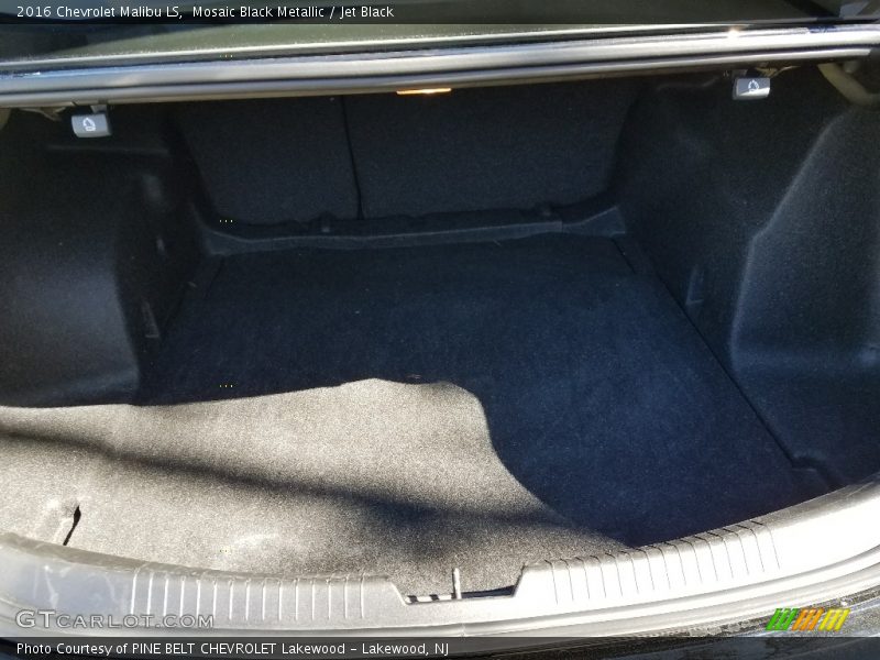 Mosaic Black Metallic / Jet Black 2016 Chevrolet Malibu LS