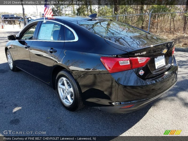 Mosaic Black Metallic / Jet Black 2016 Chevrolet Malibu LS