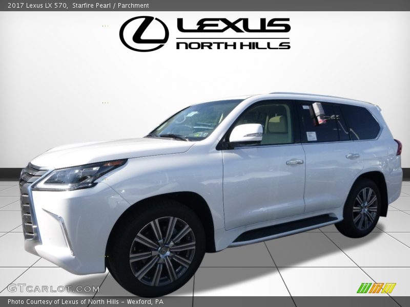 Starfire Pearl / Parchment 2017 Lexus LX 570