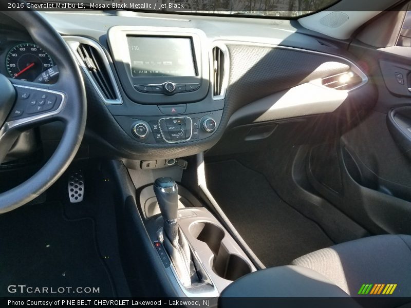 Mosaic Black Metallic / Jet Black 2016 Chevrolet Malibu LS