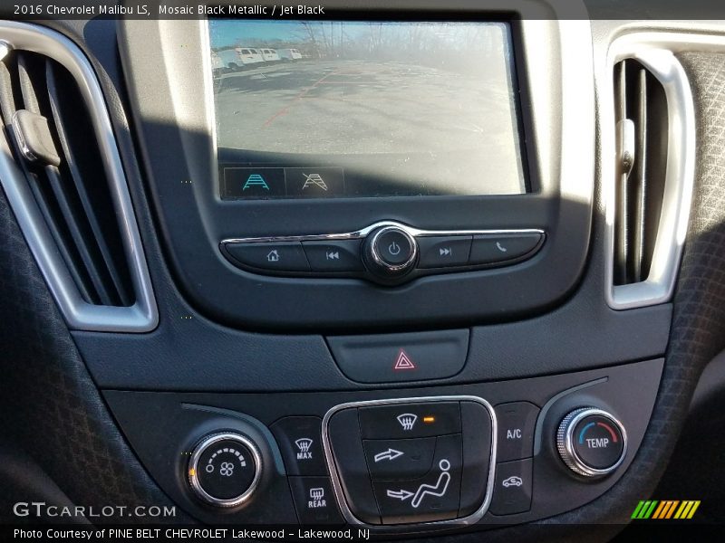 Mosaic Black Metallic / Jet Black 2016 Chevrolet Malibu LS