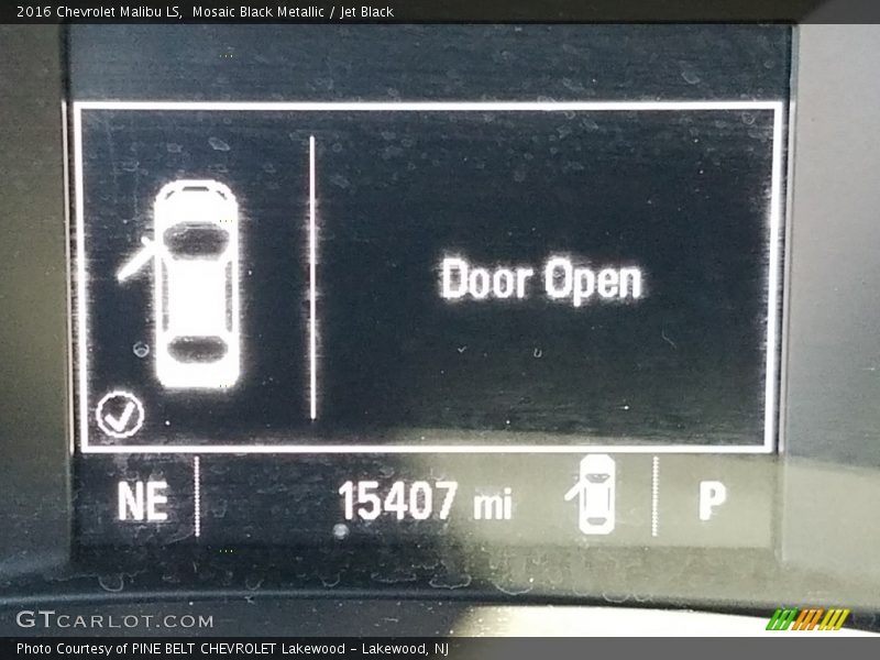 Mosaic Black Metallic / Jet Black 2016 Chevrolet Malibu LS