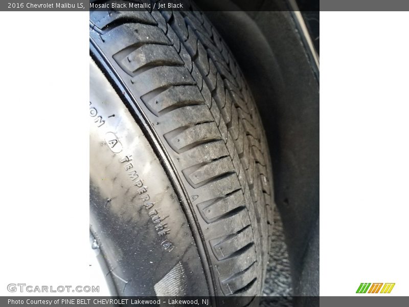 Mosaic Black Metallic / Jet Black 2016 Chevrolet Malibu LS