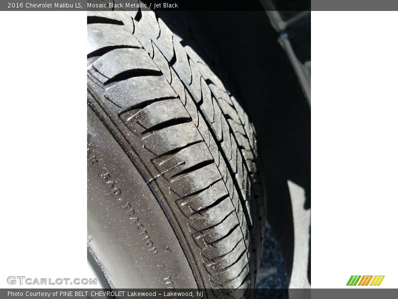 Mosaic Black Metallic / Jet Black 2016 Chevrolet Malibu LS