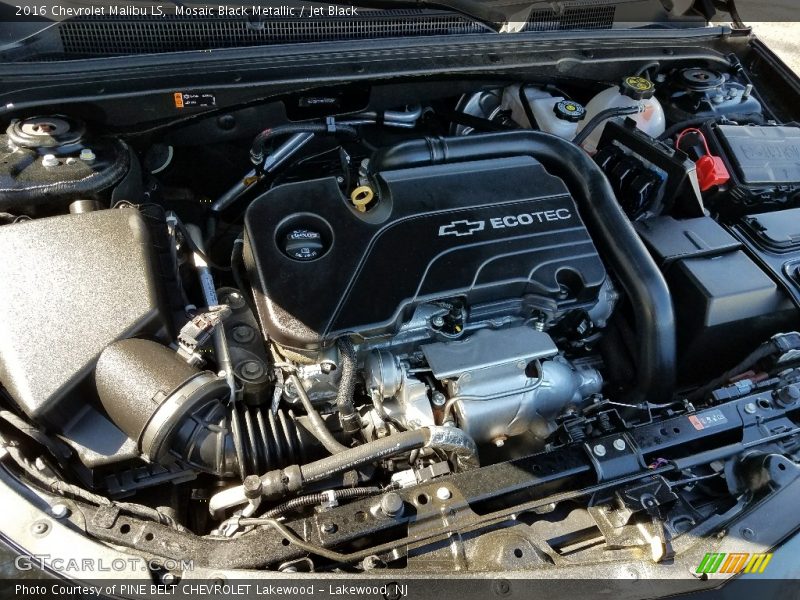 Mosaic Black Metallic / Jet Black 2016 Chevrolet Malibu LS