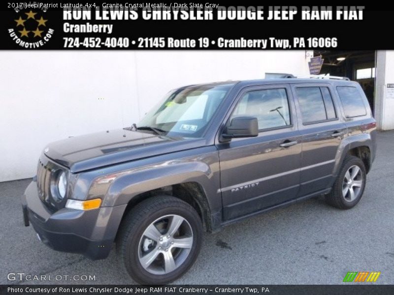 Granite Crystal Metallic / Dark Slate Gray 2017 Jeep Patriot Latitude 4x4