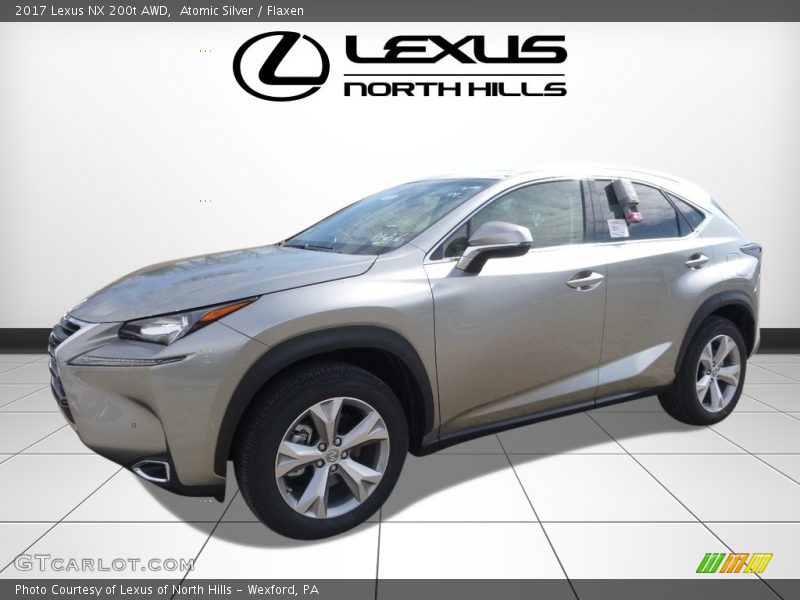 Atomic Silver / Flaxen 2017 Lexus NX 200t AWD