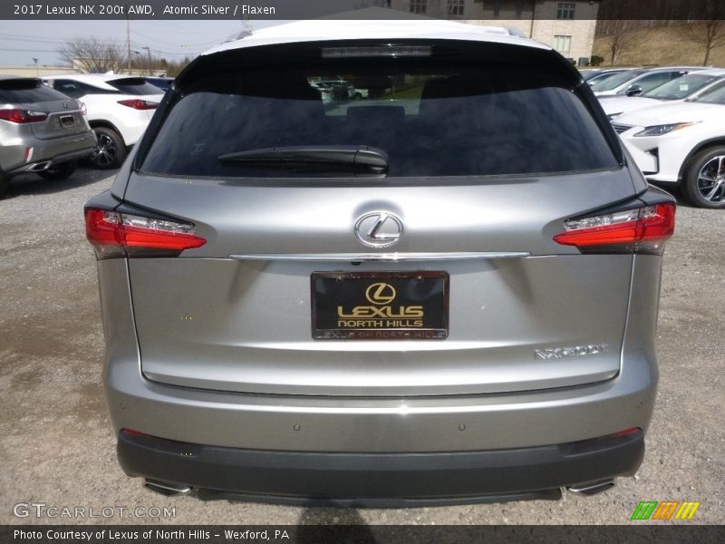 Atomic Silver / Flaxen 2017 Lexus NX 200t AWD