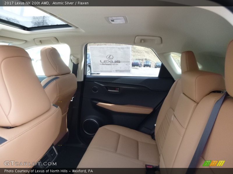 Atomic Silver / Flaxen 2017 Lexus NX 200t AWD