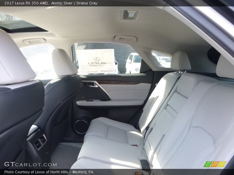 Atomic Silver / Stratus Gray 2017 Lexus RX 350 AWD