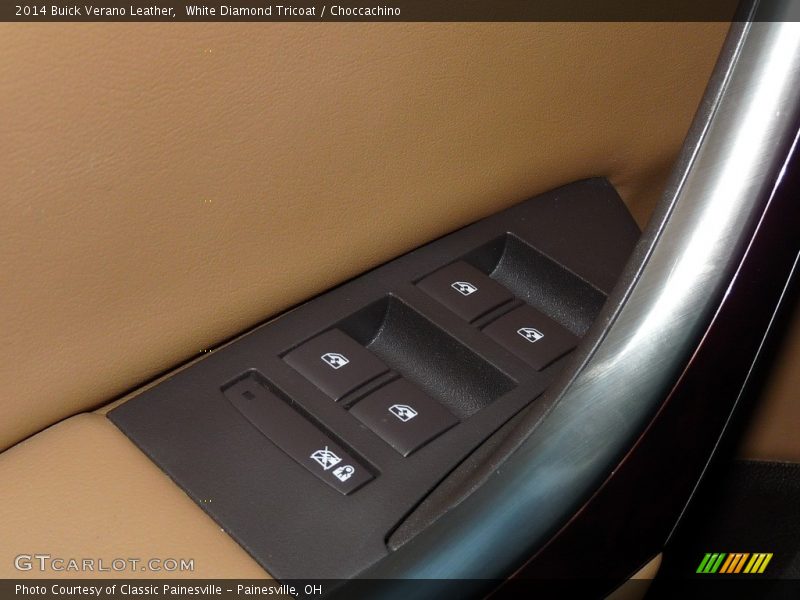 White Diamond Tricoat / Choccachino 2014 Buick Verano Leather