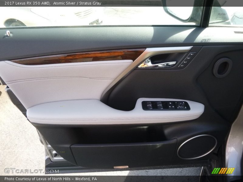 Atomic Silver / Stratus Gray 2017 Lexus RX 350 AWD