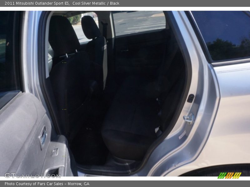 Cool Silver Metallic / Black 2011 Mitsubishi Outlander Sport ES