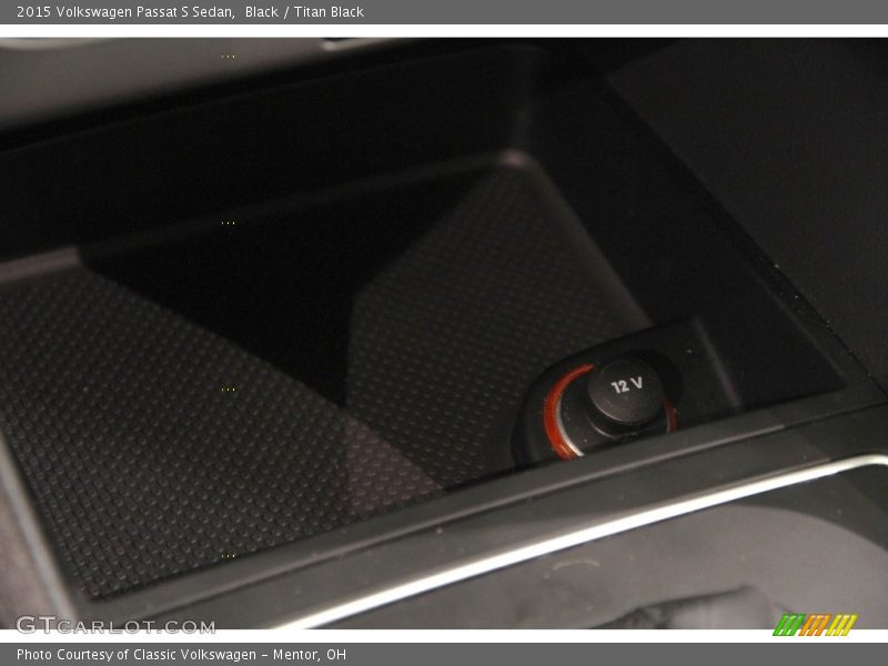 Black / Titan Black 2015 Volkswagen Passat S Sedan