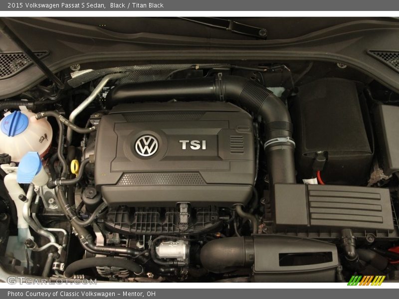 Black / Titan Black 2015 Volkswagen Passat S Sedan