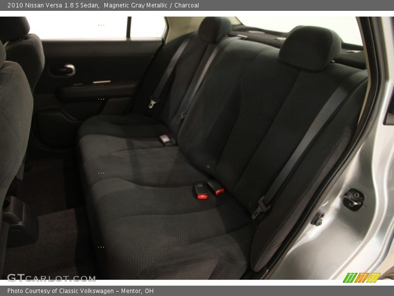 Magnetic Gray Metallic / Charcoal 2010 Nissan Versa 1.8 S Sedan