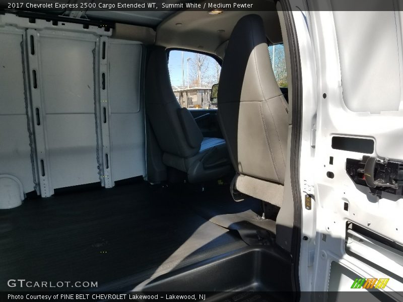 Summit White / Medium Pewter 2017 Chevrolet Express 2500 Cargo Extended WT