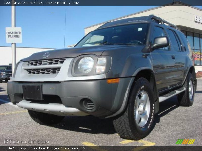 Granite Metallic / Gray 2003 Nissan Xterra XE V6