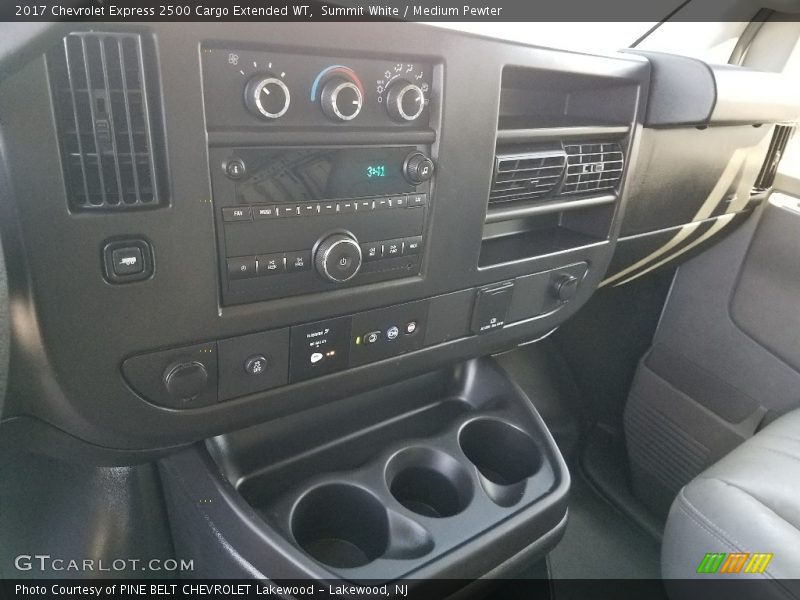 Summit White / Medium Pewter 2017 Chevrolet Express 2500 Cargo Extended WT