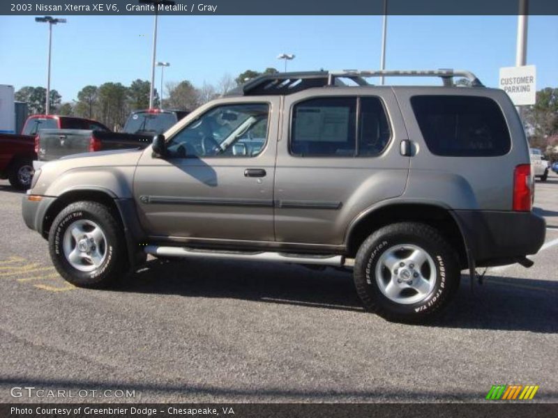 Granite Metallic / Gray 2003 Nissan Xterra XE V6
