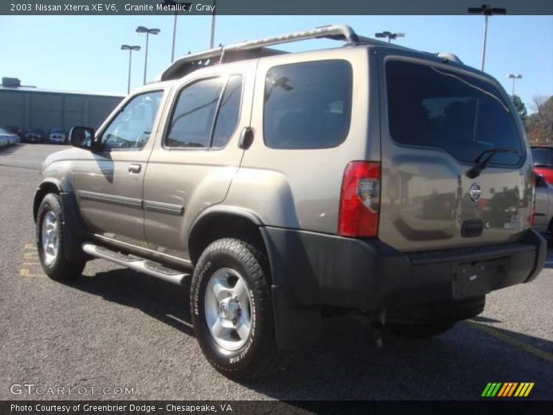 Granite Metallic / Gray 2003 Nissan Xterra XE V6